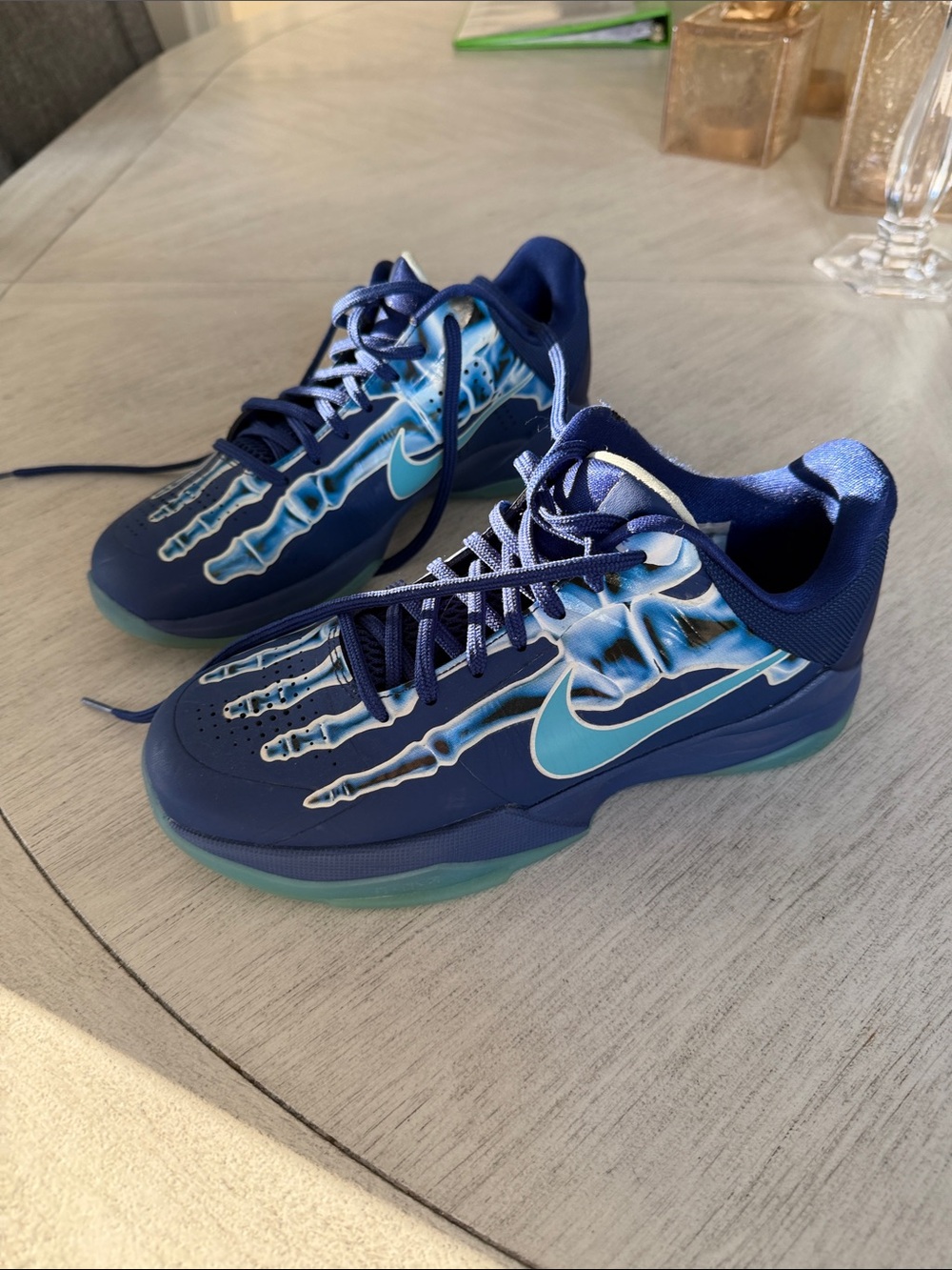 KOBE 5 X-Ray Blue Basketball sneakers